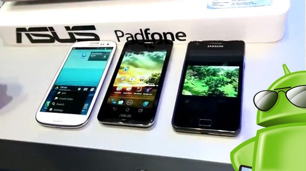 Fotografía - Computex 2012: Samsung Galaxy S3 vs Asus Padfone vs Samsung Galaxy S2 (vidéo)