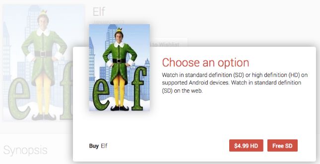 Elf - Google Play Films