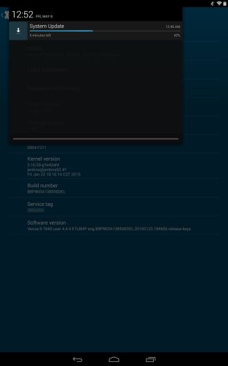 Fotografía - Dell pousse Enfin Android mise à jour 5.0.2 de Lolipop à la salle 8 7840