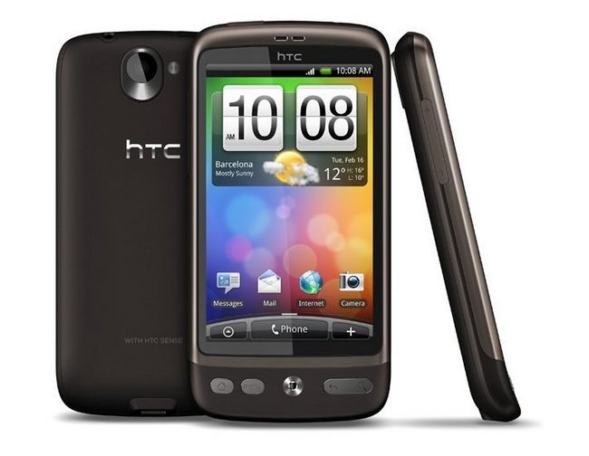 Le HTC Desire a été's smashing hit