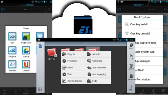 ES File Explorer Fonctions