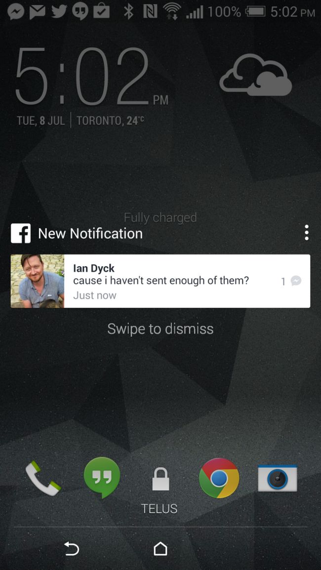 notifications Facebook