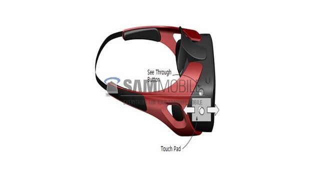 Premier regard présumé chez Samsung vitesse VR's design