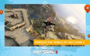 Just Cause 3- wingsuit Visite 1