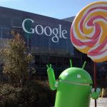 Statue Lollipop Android Google logo close