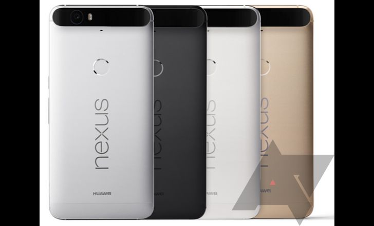 Fotografía - Plein Nexus 6P Communiqué de presse avec des prix pour différentes tailles dans plusieurs pays CouléS