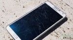 Samsung Galaxy Note 3 goutte essai écran fissuré aa 1