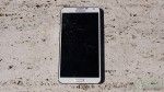 Samsung Galaxy Note 3 goutte essai écran fissuré aa 3