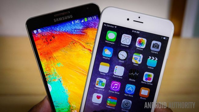 iphone 6 plus vs Samsung Galaxy Note 3 coup d'oeil rapide aa (14 de 20)