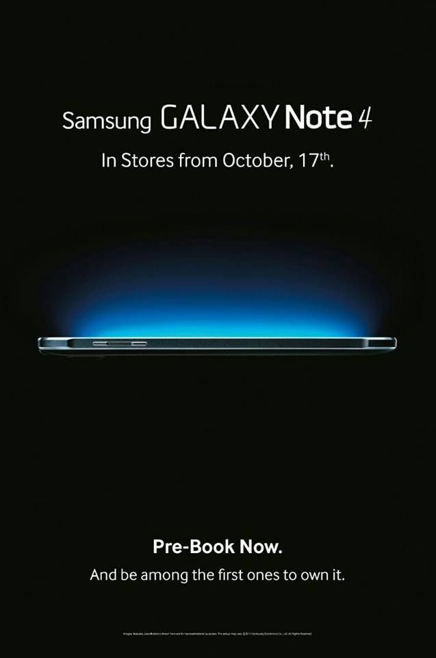 Samsung Galaxy-Note-4-Inde-Disponibilité