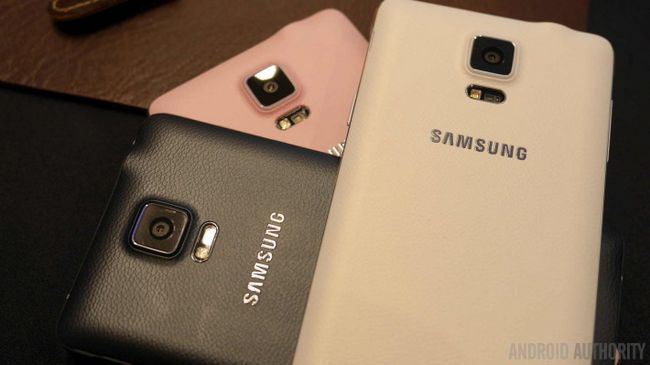 Samsung Galaxy Note 4 rose blanc noir aa b 4