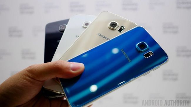 Samsung Galaxy S6 comparaison de couleur aa 9