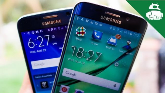 Samsung Galaxy S6 bord vs Galaxy S6