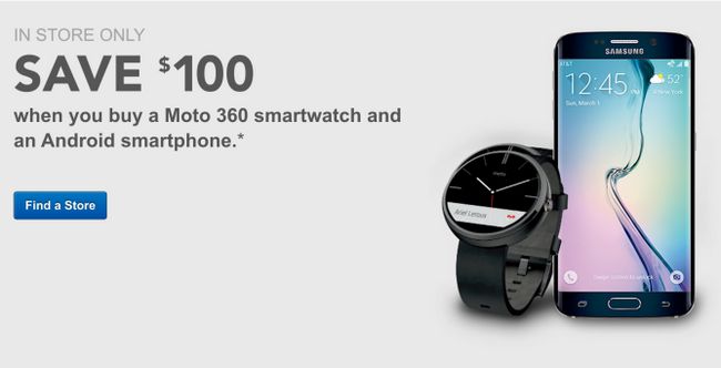 Fotografía - Obtenez 100 $ de rabais Le Moto 360 Chez Best Buy quand vous l'achetez avec tout téléphone Android