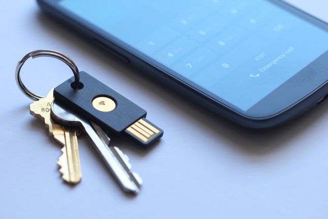 YubiKey-NEO Smartphone jeton mot de passe Google