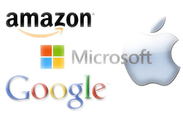 microsoft google amazon apple