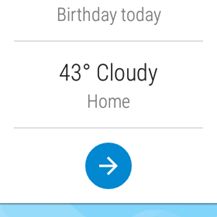 Fotografía - Google App v5.6 Beta ajoute de nouvelles Google Maintenant Card Pour Android Wear, se prépare pour les requêtes continues et les yeux libres TTS [APK démontage + Télécharger]
