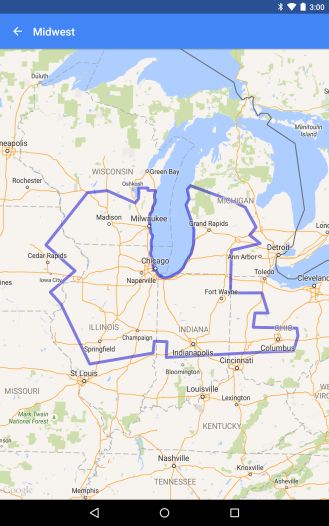 Fotografía - Google Express rajoute à des parties de l'Illinois, l'Indiana, l'Iowa, le Michigan, l'Ohio et le Wisconsin