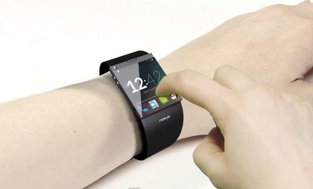 Google Smartwatch notion de rendu 3D
