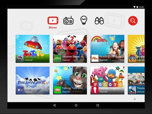 Fotografía - Google lance YouTube enfants, une application pour favorables à la famille Vidéos, Juste pour les appareils Android Le 23 Février