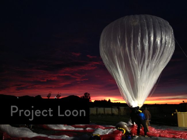 Projet Loon Google Raven Aerostar Balloon
