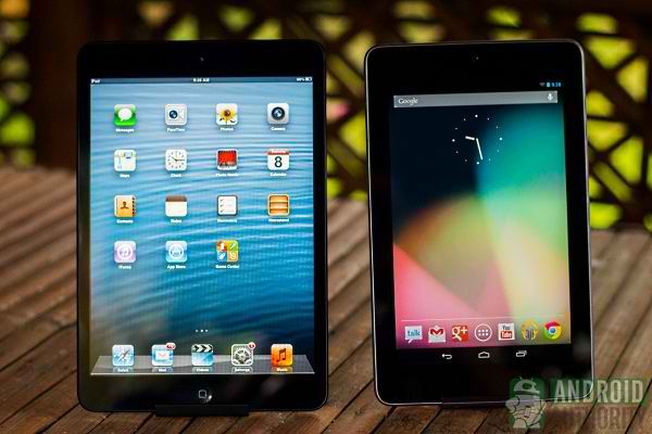 mini iPad vs Nexus 7