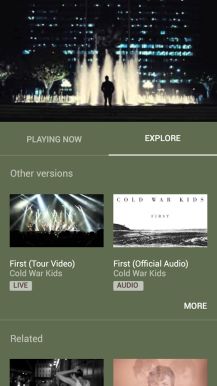 Fotografía - Google publie officiellement dédié YouTube App musique dans le Play Store [Télécharger APK]