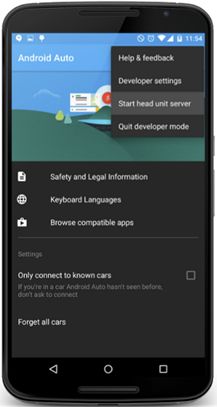 Fotografía - Google Android presse Auto Unité chef de bureau, un émulateur entièrement opérationnelles de développement App Auto