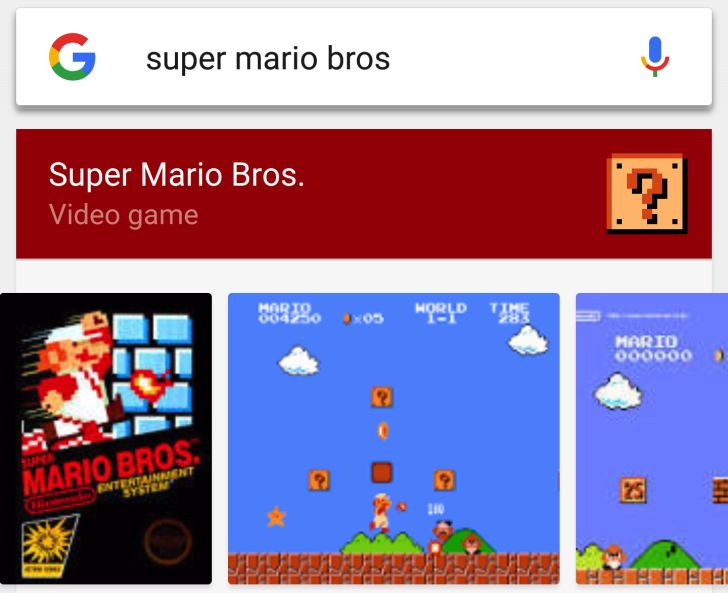 Fotografía - 30ème anniversaire de Google Anneaux Super Mario Bros avec un oeuf de Pâques Cutely Nostalgique