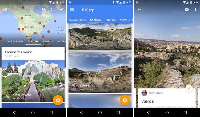 Fotografía - Google Street View devient une App complet Dans v2.0 avec support pour caméras sphériques, Partage Photosphere, Et Plus [Télécharger APK]