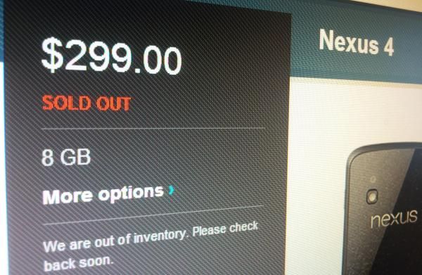 nexus-4-sold-out