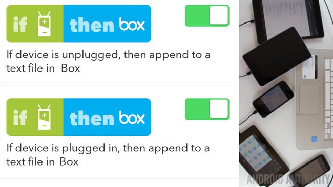 Fotografía - Comment créer un journal de la batterie de base en utilisant IF et Box - personnalisation Android