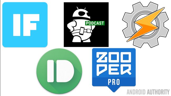 SI Pushbullet Tasker Zooper logos aa podcast