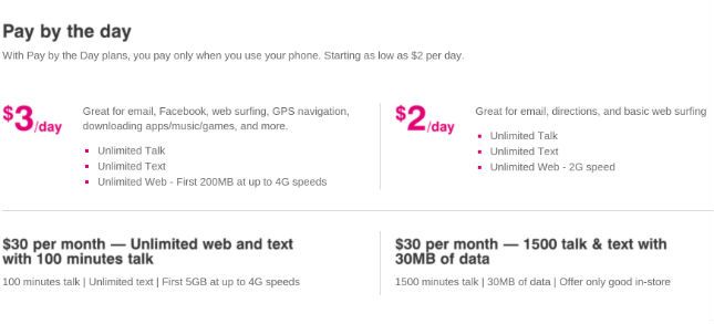 Fotografía - Comment faire pour obtenir 30 $ / mois plan smartphone illimité de données de T-Mobile
