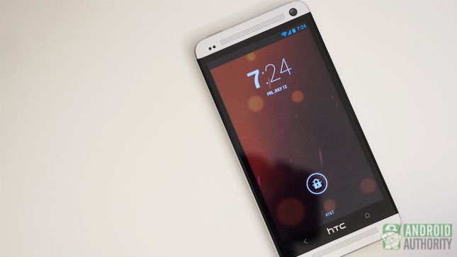 HTC One vs Google édition de jeux aa gpe lockscreen