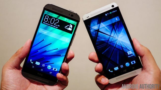 HTC One M8 vs HTC One M7 regard rapide aa poche (2 sur 6)
