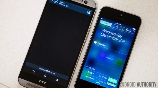 HTC One M8 vs iphone 5s aa regard rapide (14 de 15)