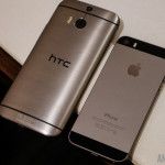 HTC One M8 vs iphone 5s aa regard rapide (5 sur 15)