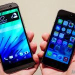 HTC One M8 vs iphone 5s rapide de poche look aa (5 sur 6)
