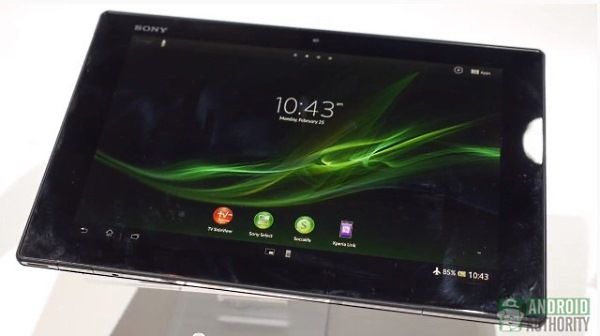 Fotografía - Sony Xperia Tablet Z - mains sur le preview [vidéo]