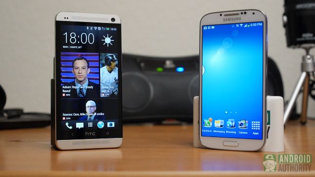 Samsung Galaxy S4 vs HTC One classement aa