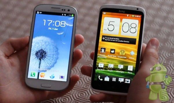 Galaxy S3 vs HTC One X revue vidéo