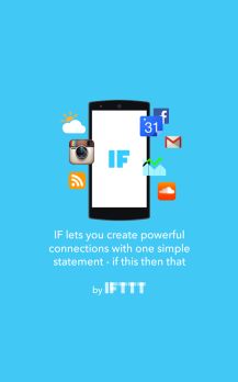 Fotografía - IFTTT App Android devient IF-rejoints par les applications Bouton, la caméra et nouvelle note «faire»