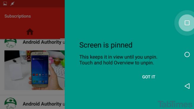 Fotografía - Améliorer la vie privée et la sécurité de l'appareil avec écran Android Lollipop épinglage - personnalisation Android