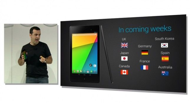 nouveau Nexus 7 la disponibilité 2