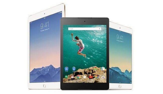 Fotografía - Nexus 9 vs les nouveaux iPads: caractéristiques comparaison