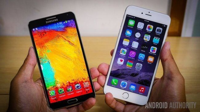iphone 6 plus vs Samsung Galaxy Note 3 coup d'oeil rapide aa (13 de 20)