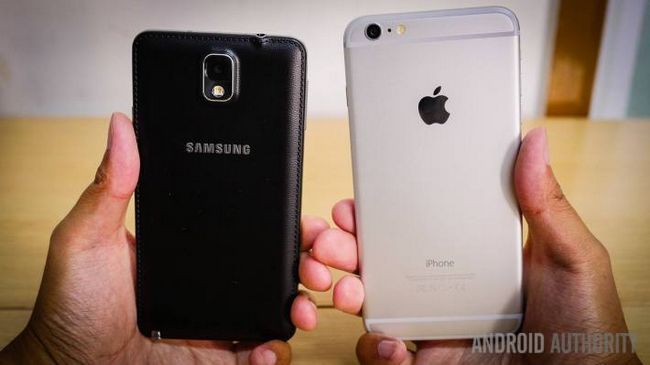 iphone 6 plus vs Samsung Galaxy Note 3 coup d'oeil rapide aa (10 de 20)