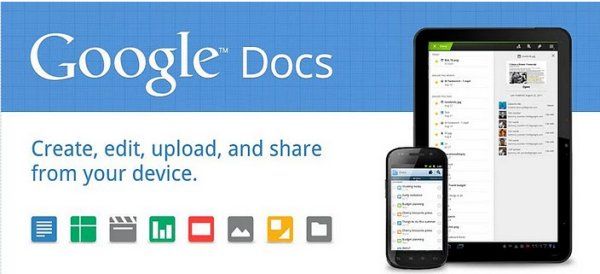 Google Docs pour Android