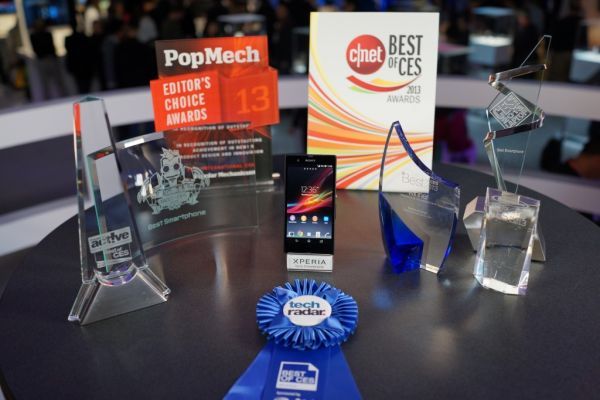 Fotografía - Sony Xperia Z gagne 12 CES Awards- était-ce vraiment la plus brillante étoile du spectacle?